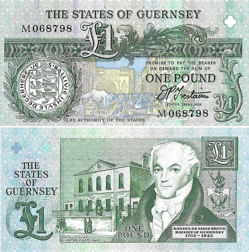 Guernsey 1991 pound pick - ,