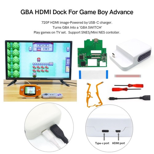 Pin 720p hdmi gba - pin, station