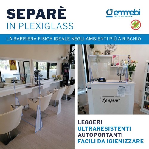 Plexiglass trasparente