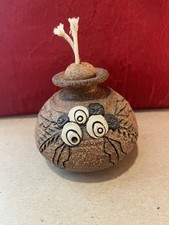 Candela/vaso in ceramica