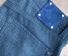 Tramarossa  W 35 in lana stretch blu fantasia. Leggere le misure!