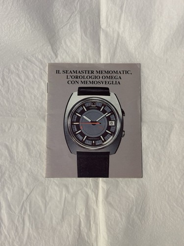 Libretto omega seamaster - libretto,