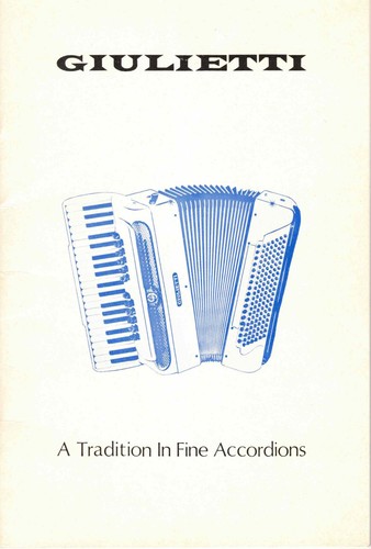 Fisarmonica giulietti anni - giulietti,
