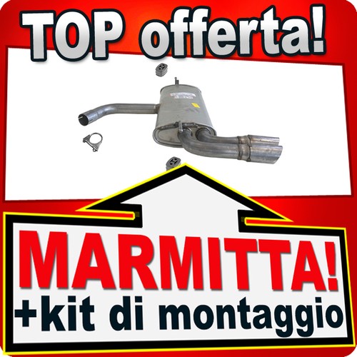 Silenziatore posteriore per - posteriore,