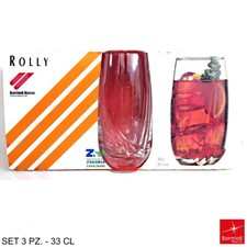 SET 3 PZ BICCHIERE BIBITA BORMIOLI SERIE ROLLY 33 CL PER APERITIVO DRINK