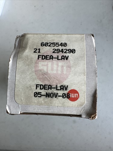 Sun hydraulics valve fdea lav - hydraulics, fdea-lav