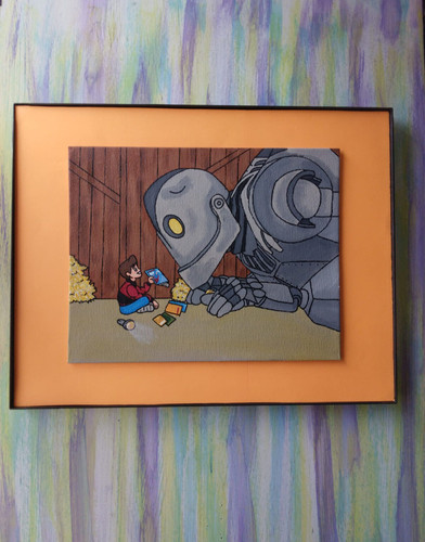 Iron giant cartoon - giant,