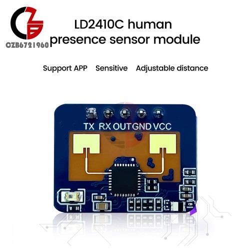 Hlk ld2410c 24g sensore - hlk-ld2410c, 5v