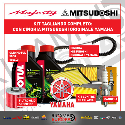 Kit tagliando yamaha majesty - tagliando,
