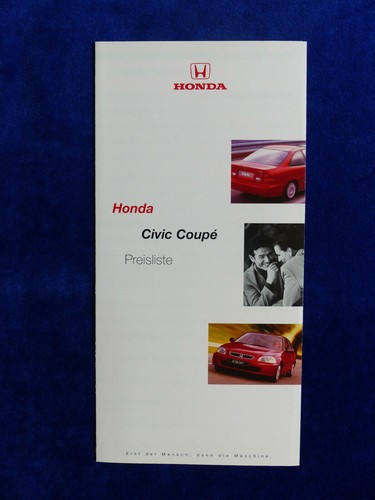 Honda civic coupè listino - honda,