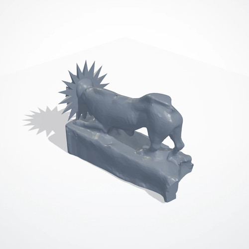 Scultura decorativa leone - scultura,
