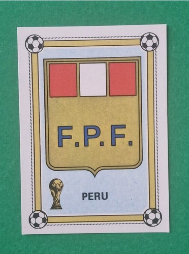 Scudetto perù panini - panini, wc