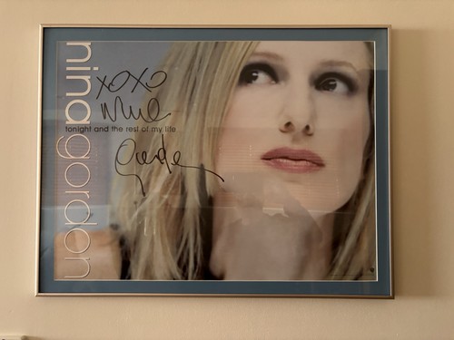 Poster nina gordon - poster, autografato