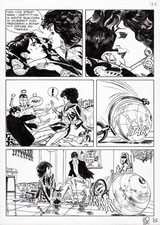 ANGELO STANO - Tavola originale Dylan Dog n.233 "L'ospite sgradito" p.75