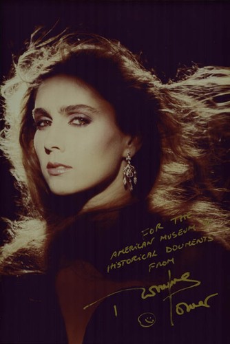 Romina power autographed - power,