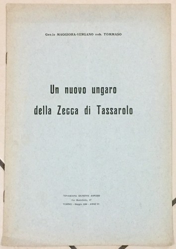 1928 nuovo ungaro della - ungaro,