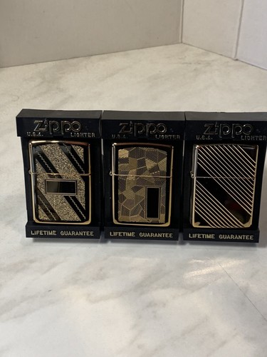 Zippo lighter gold plate - ,