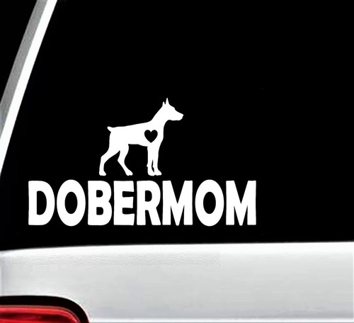 Adesivo decalcomania dobermom - decalcomania,