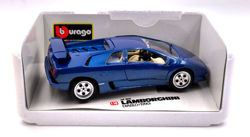 Lamborghini diablo burago - lamborghini, 1/18