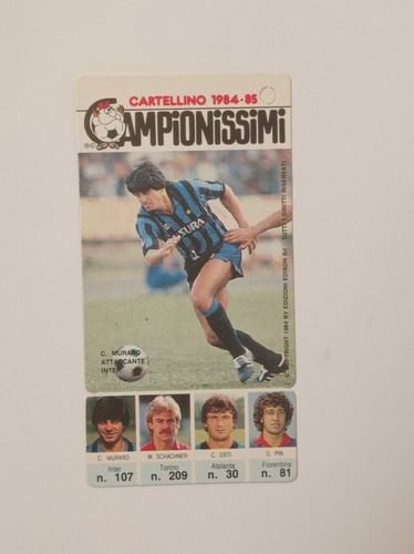 Figurina calciatori cartellino - figurina,