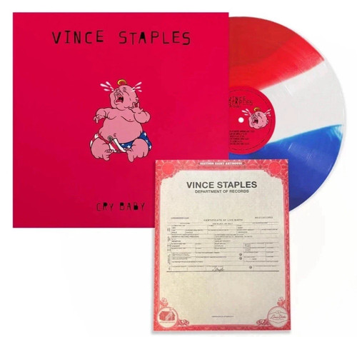 Vince staples cry baby signed - vince,
