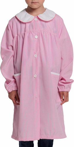 Grembiule camice bambina - camice, rosa