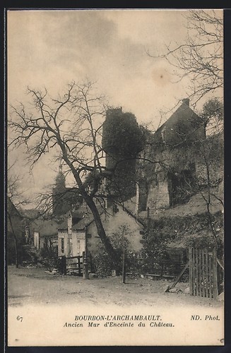 Cpa bourbon archambault - cpa, bourbon-l´archambault