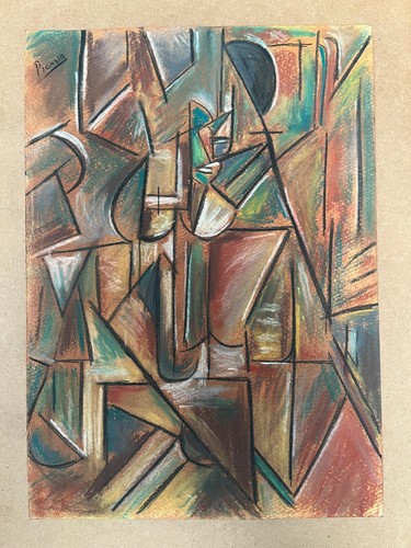 Pablo picasso disegno carta - pablo,