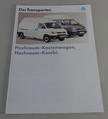 Broschura transporter - vw, t4