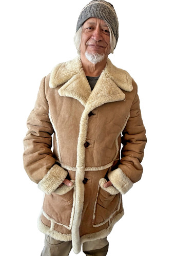 Cappotto shearling pastore