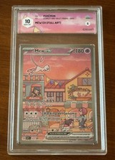 Mew EX Alternative Art Promo 053 GRAAD 10 - Pokemon ITA GEM MINT 