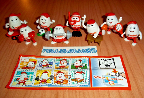 Serie completa kinderino sport - serie,