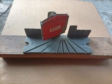 STANLEY HANDYMAN SCATOLA MITRA H114 SEGHETTO A MANO FUSO ALLUMINIO VINTAGE STRUM