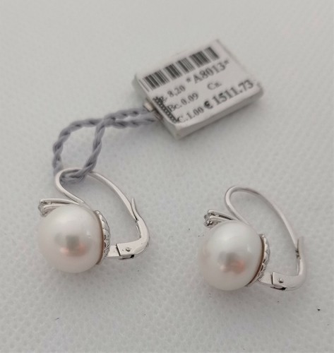 Orecchini oro bianco 750 - oro, 18k
