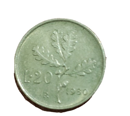 Moneta antica lire - moneta, 20