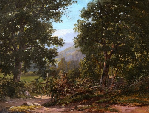 Tableau paysage alpes - tableau,