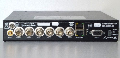 Symmetricom timeprovider 100 - symmetricom,