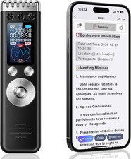 64GB Registratore Vocale AI-