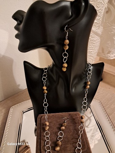 Collana orecchini occhio - collana, e