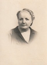 B1 - Foto Photo Fotografia Anni 40 - Donna 1° Piano