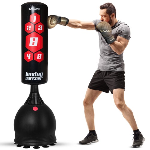 Piedi free standing punch - standing,