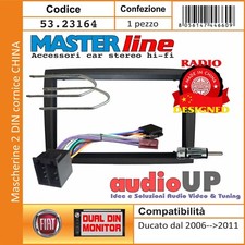 MASCHERINA AUTORADIO 2 DIN