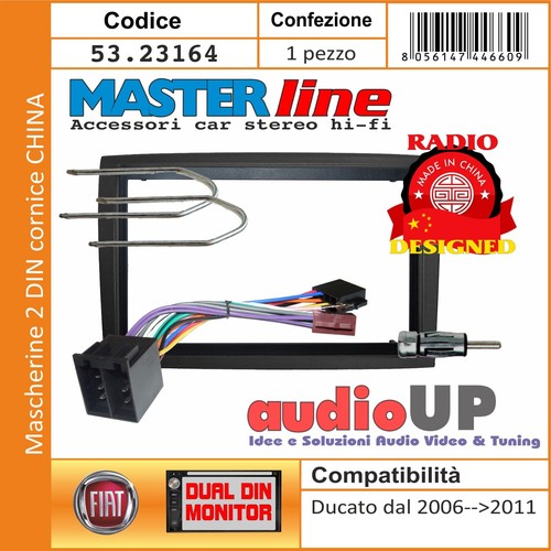 Mascherina autoradio din - 2,