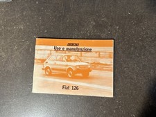 LIBRETTO USO E MANUTENZIONE FIAT 126 1978 6^edizione