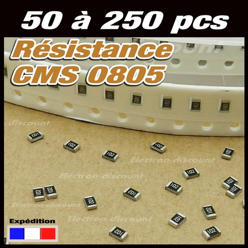 Résistance cms 0805 100 120 - cms,