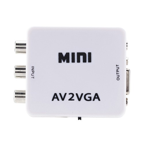 Adattatore video rca - av,
