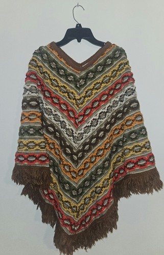 Poncho maglione vintage arista - poncho,