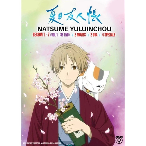 Dvd anime natsume - dvd,