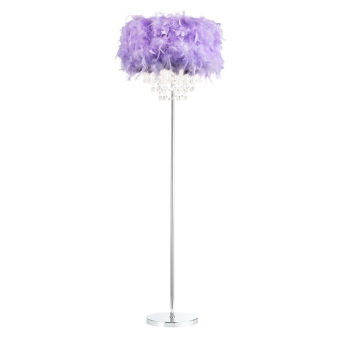 Lampadario moderno stile piuma