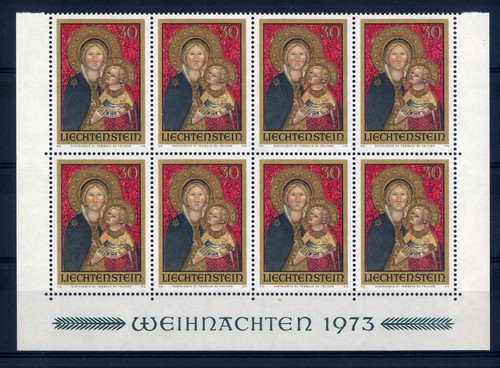 Liechtenstein 1973 natale - liechtenstein,